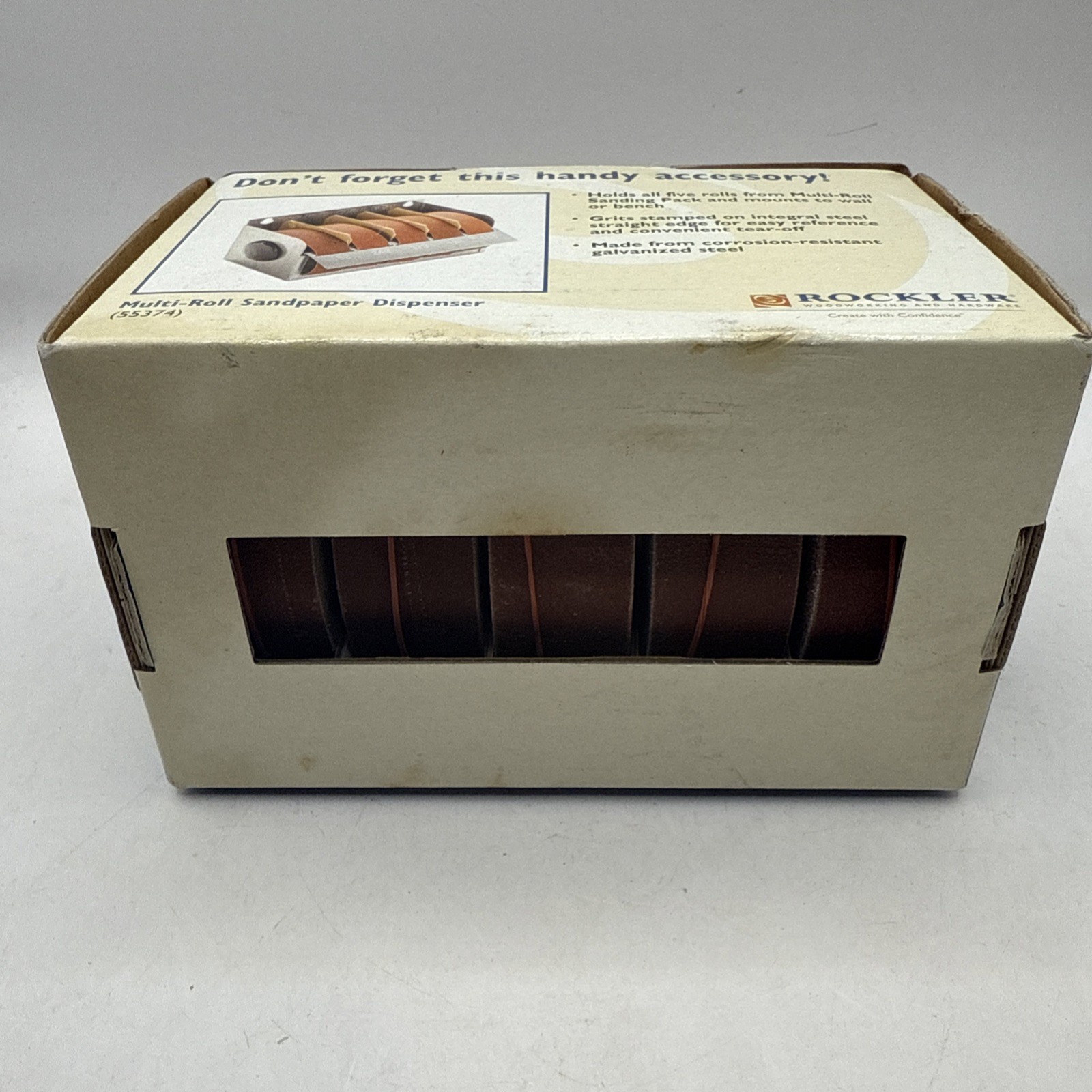 Woodworking 5-Roll Multi Pack Sanding Set Rockler Woodworking NIB