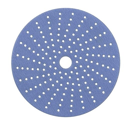 Sunmight Ceramic Film 6″ 80G Grip Multi Hole Disc, 76506, 50 Discs