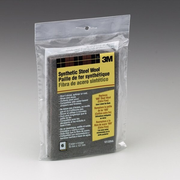3M Synthetic Steel Wool Pads, 10120NA