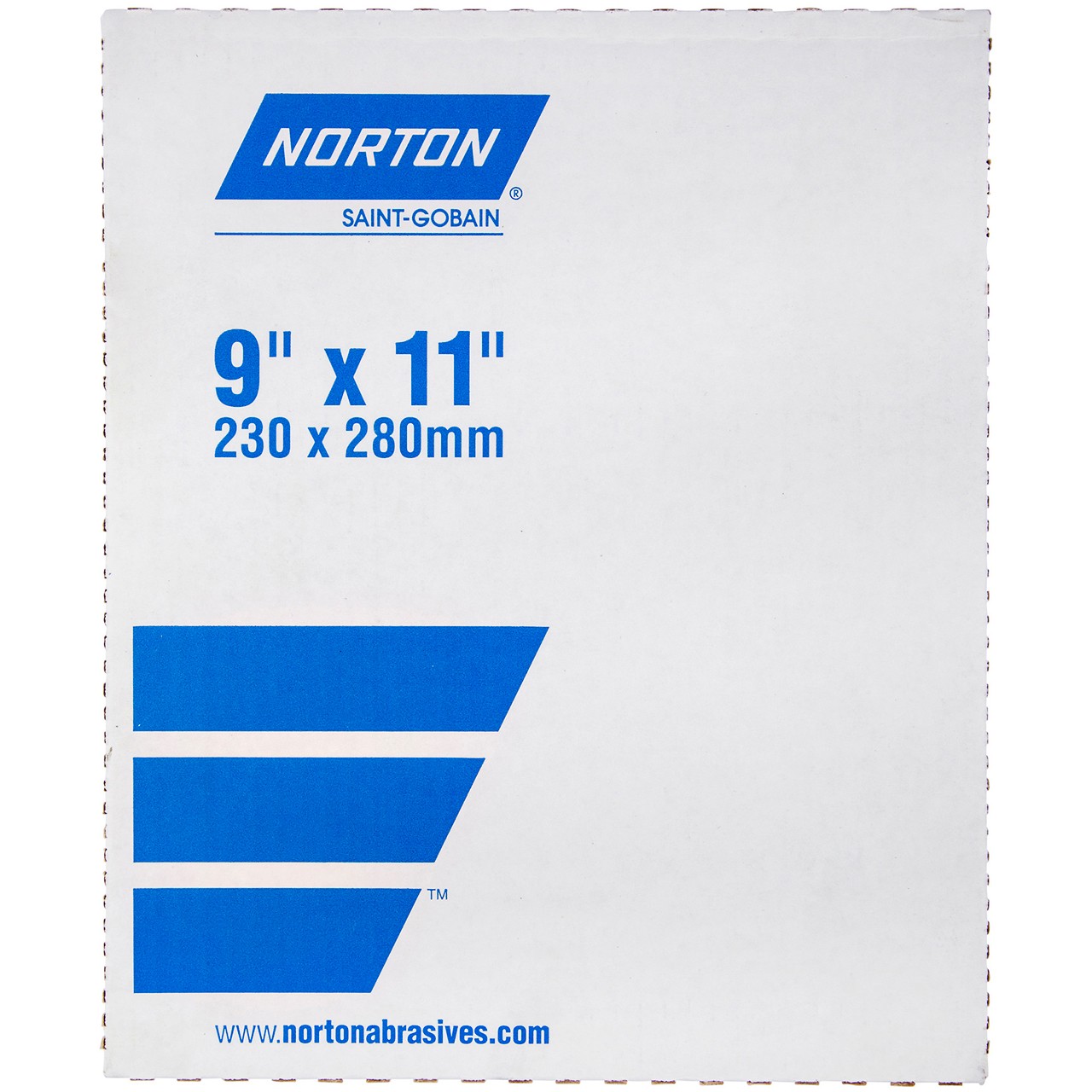 Norton 66261131623 9×11″ A2750P NO-FIL Stearate Sanding Sheets 500 Grit 100 pack