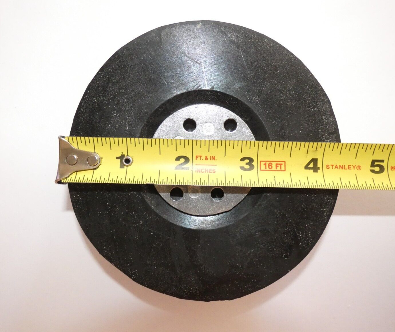Eazypower 98012 4-1/2″ x 5/8″-11 Rubber Backing Pad for Resin Fiber Disc