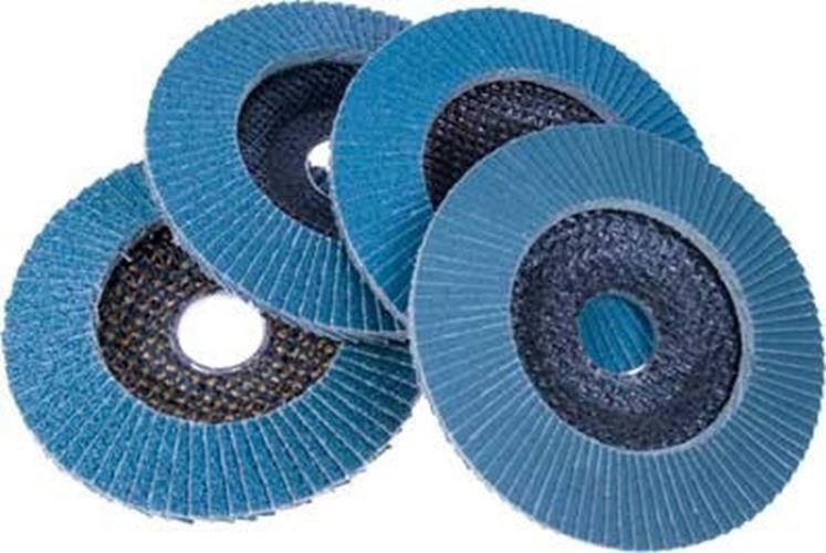 Blue Zirconia 4-1/2″ 120 Grit Flap Flapper Grinding Sanding Wheels Discs