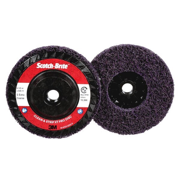 “Scotch-Brite Clean & Strip XT Pro Disc 4.5”, SiC Extra Co