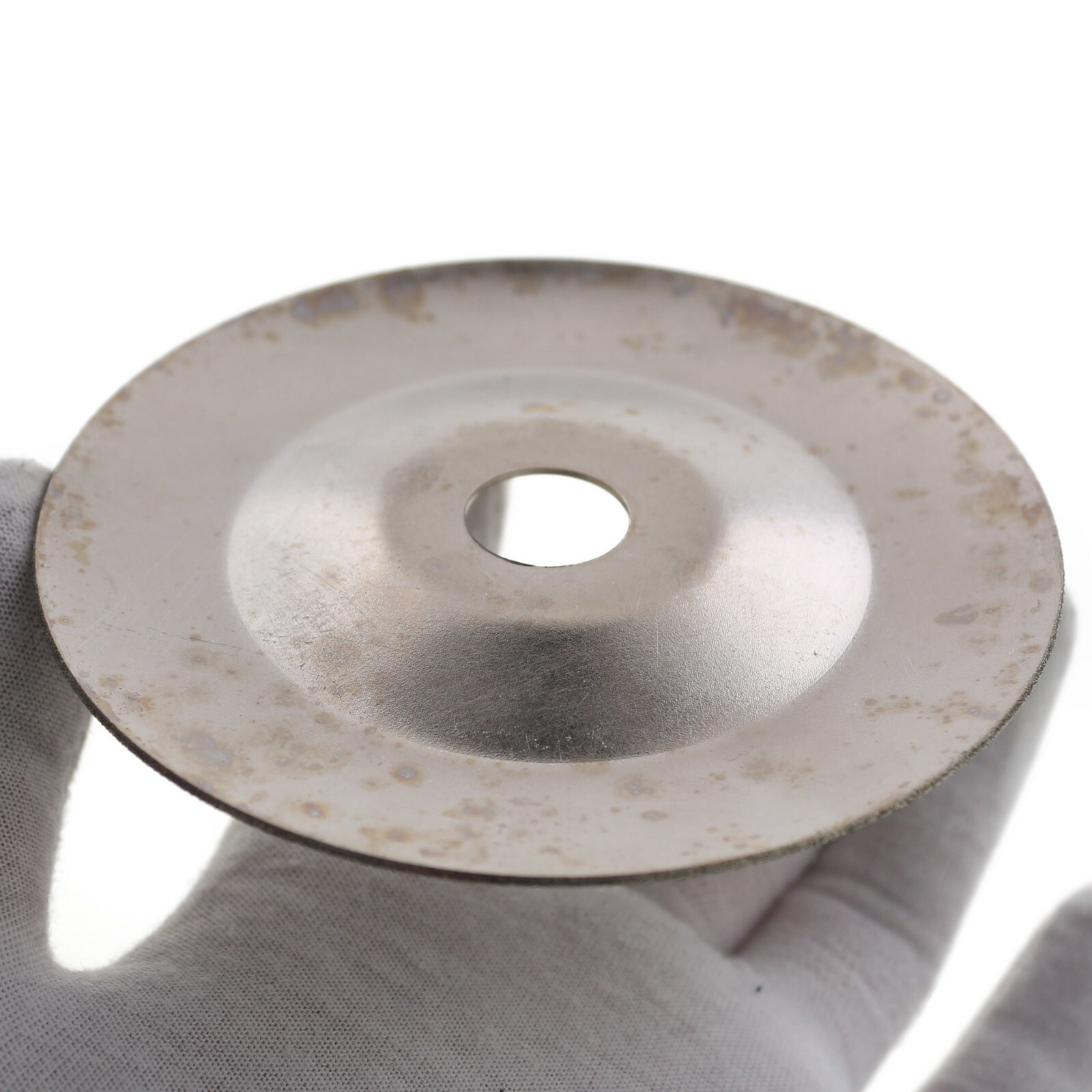 100mm 4″ inch Diamond Grinding Disc Coated Waveform Convex Wheel Disk Grit 150