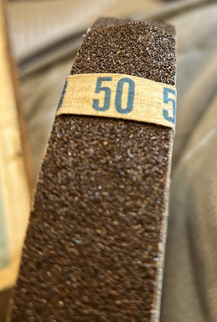 Hermes Aluminum Oxide 1″ x 25 Yards Shop Roll Resin Bonded Rb232 50 Grit