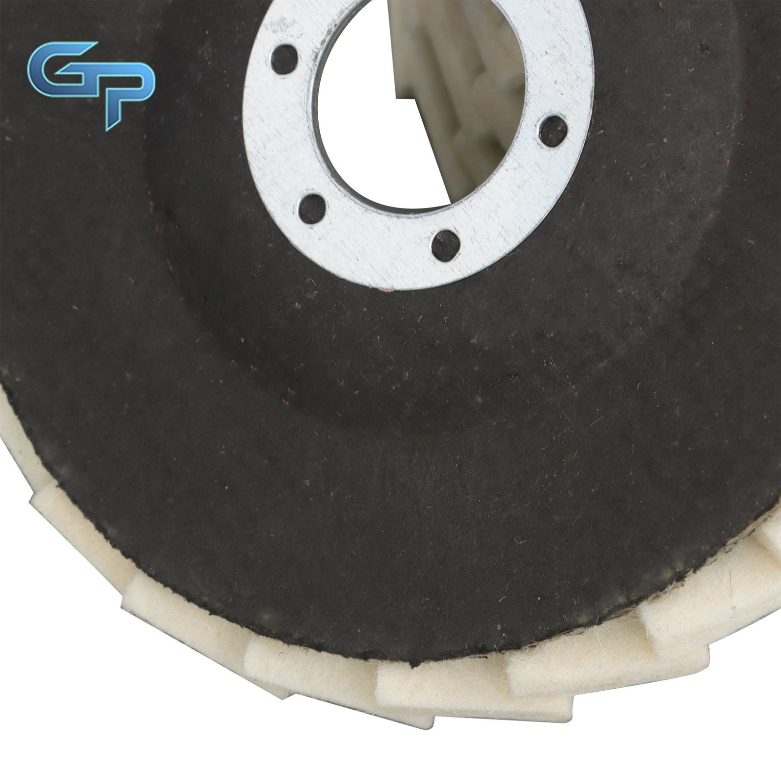 8 Pcs Wool Polishing Wheel Disc Set w/ Buffing Wheel and Compound 4-1/2 X 7/8″