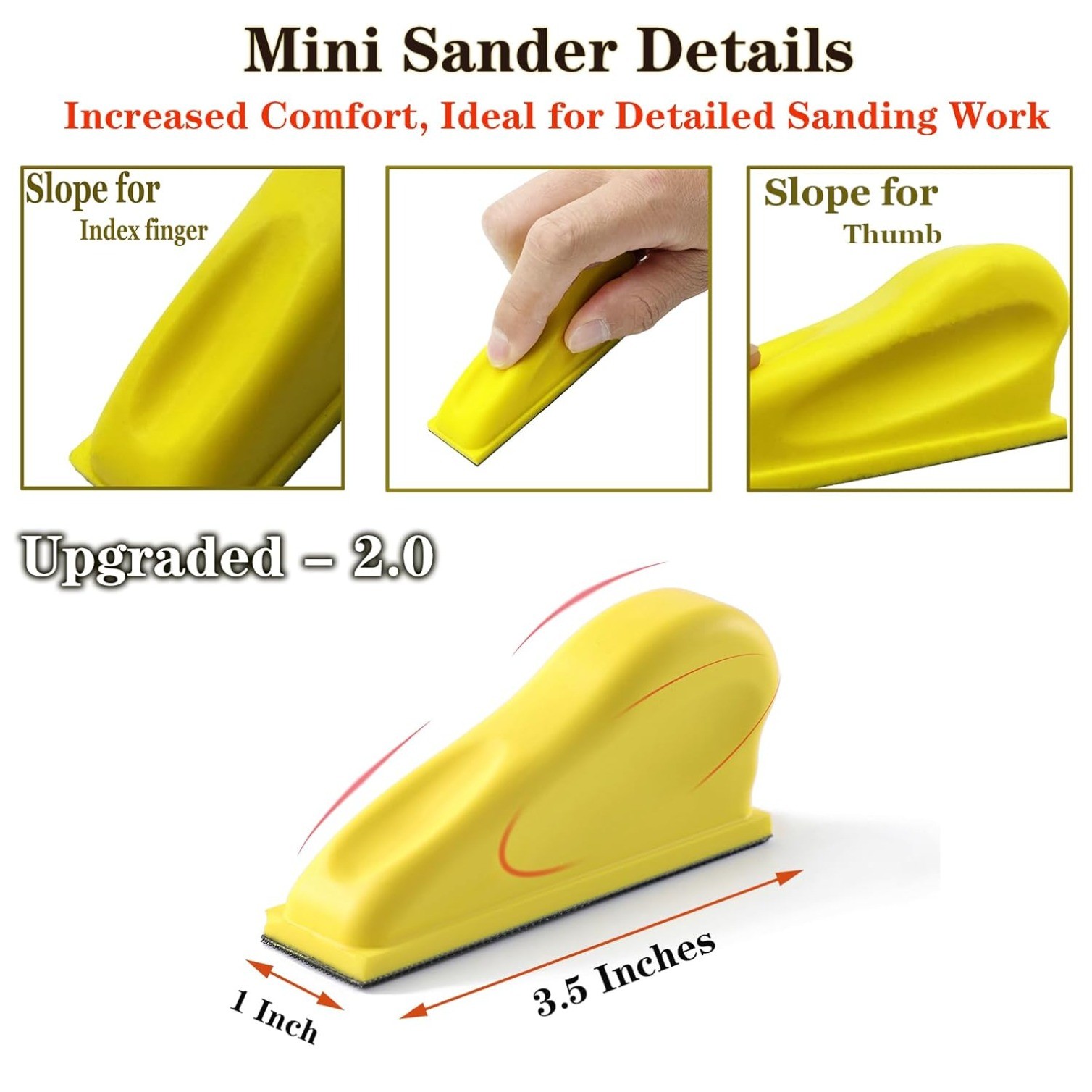70PCS Micro Detail Sander Paper Kit Wet Dry Sandpaper-Grit 400 600 800 1000 1500