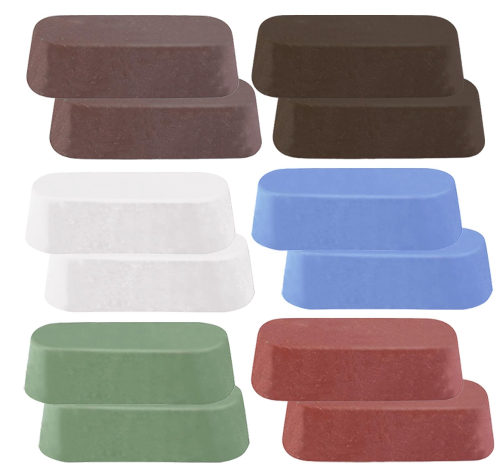 12 Pcs Metal Polishing Compound Set for Buffing Wheels – Coarse to Fine Grits fo