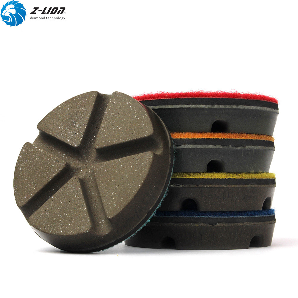 3Pcs Diamond Ceramic Polishing Pads 3 Inch Concrete Floor Grinding Wheel Coarse