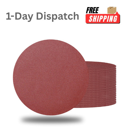 SACKORANGE 30 Pack 9″ PSA Sanding Discs 80-400 Grit Aluminum Oxide