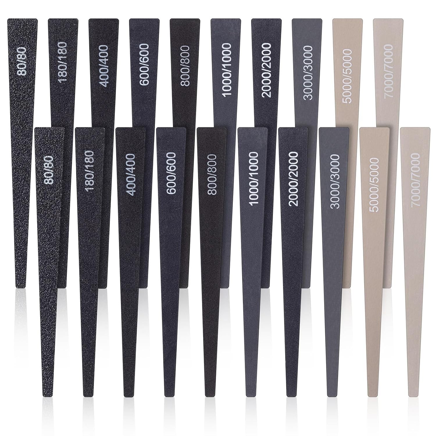 Comprehensive 20-Pcs Sanding Stick Set – Ideal for Wood, Metal & Plastic Crafts