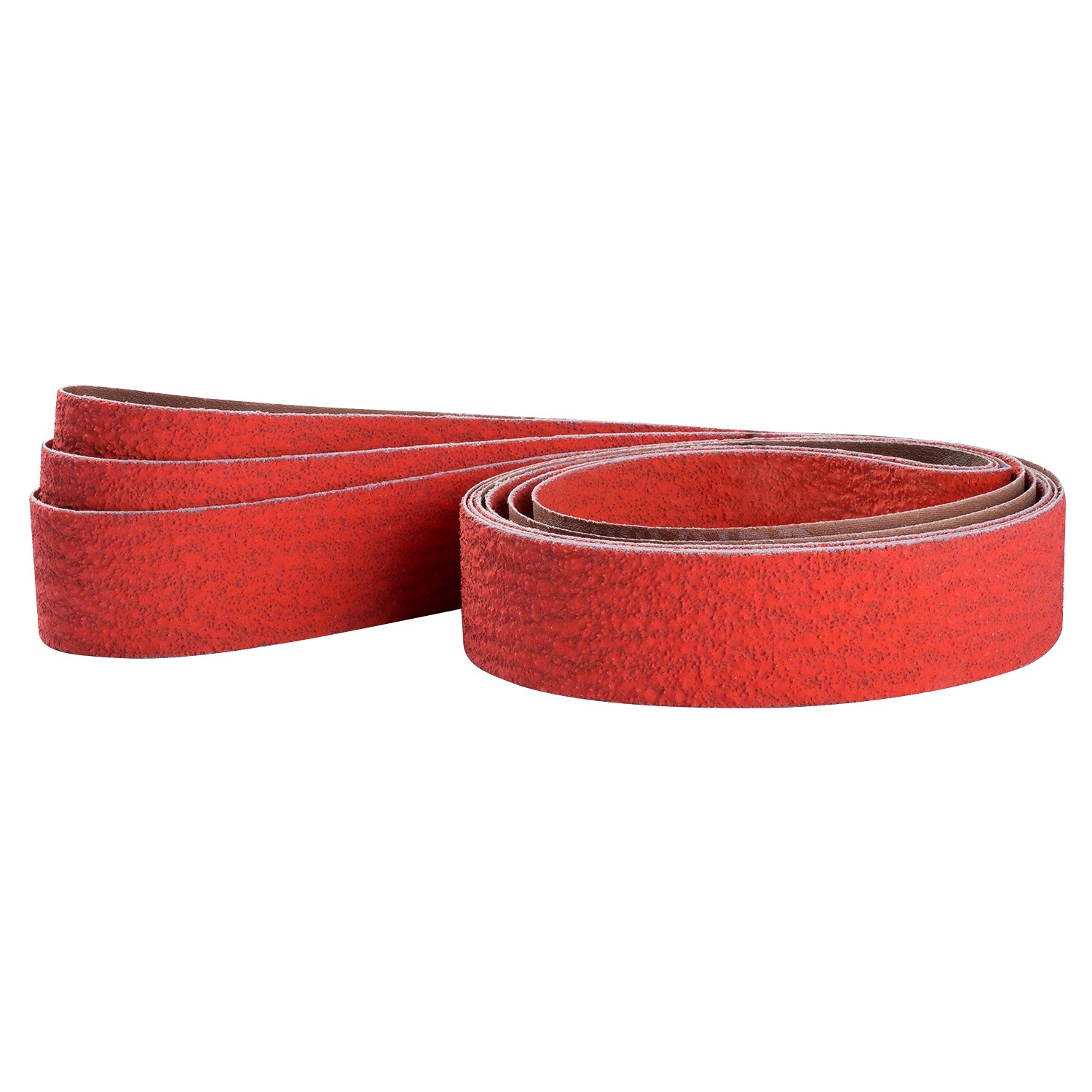 25PCS 3/8×13 Inch(10X330MM) Ceramic Sanding Belt 80 Grit Air File Belt Sandpaper