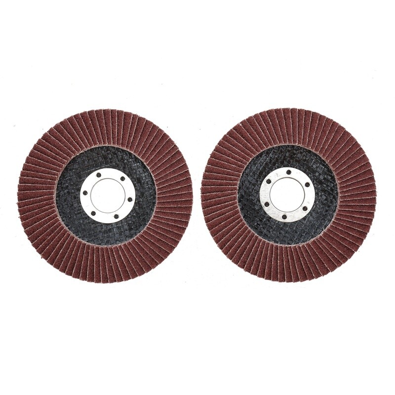 80 Grit Flap Discs 4 Pack Abrasive Material Angle Grinders Multi-Purpose Use