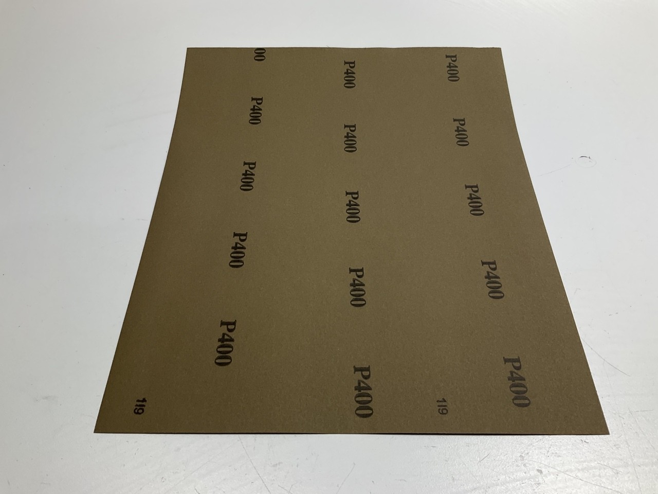 High Teck WD400 9″ X 11″ Waterproof Sandpaper Sheets, 400 (P400) Grit, 50 Sheets