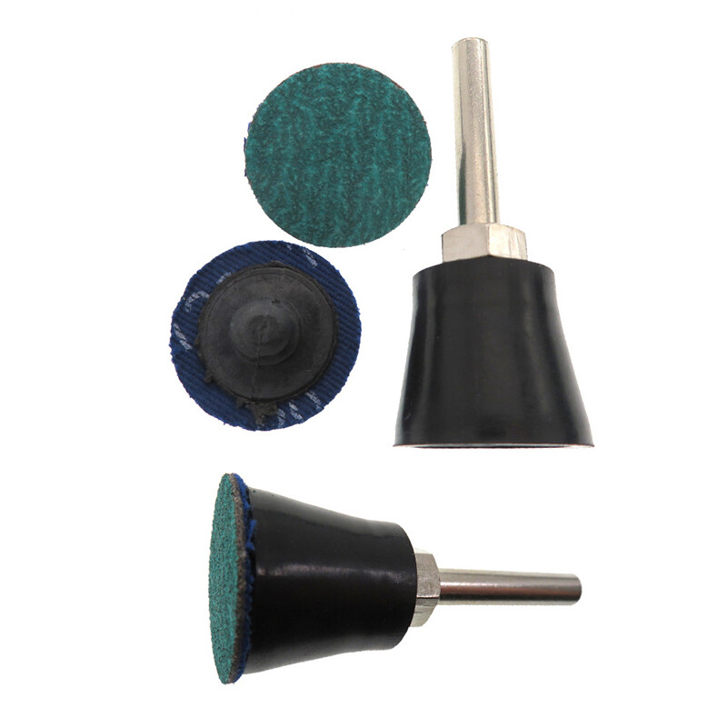 1 Inch 25mm Green Sanding Discs Roll Lock Quick Change Grinding Disc 80/120 Grit