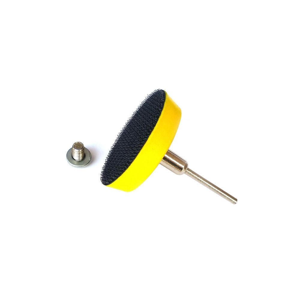 1 piece Sanding Back-up Pad Nozzle + 1 piece 3mm Mandrel for Dremel Sanding Disc
