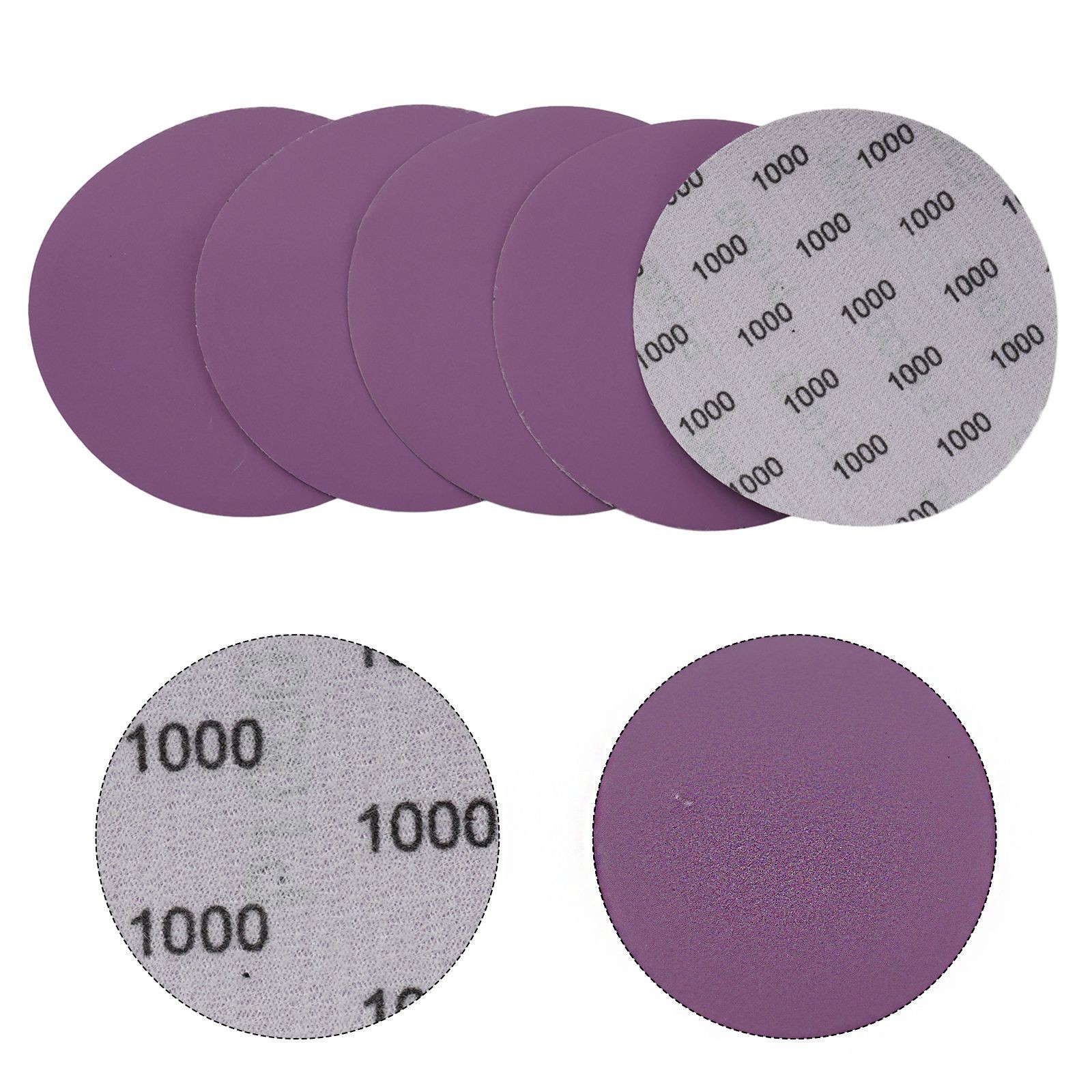 5 Inch Sanding disc 60-1000Grit Sandpaper for Metal Grinding Polishing