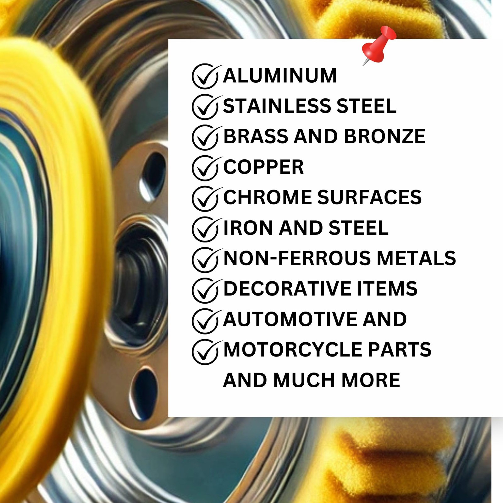 8 Pack Aluminum Polishing Kit 8 Inch Buffing Wheel Rake for Angle Grinder Me…