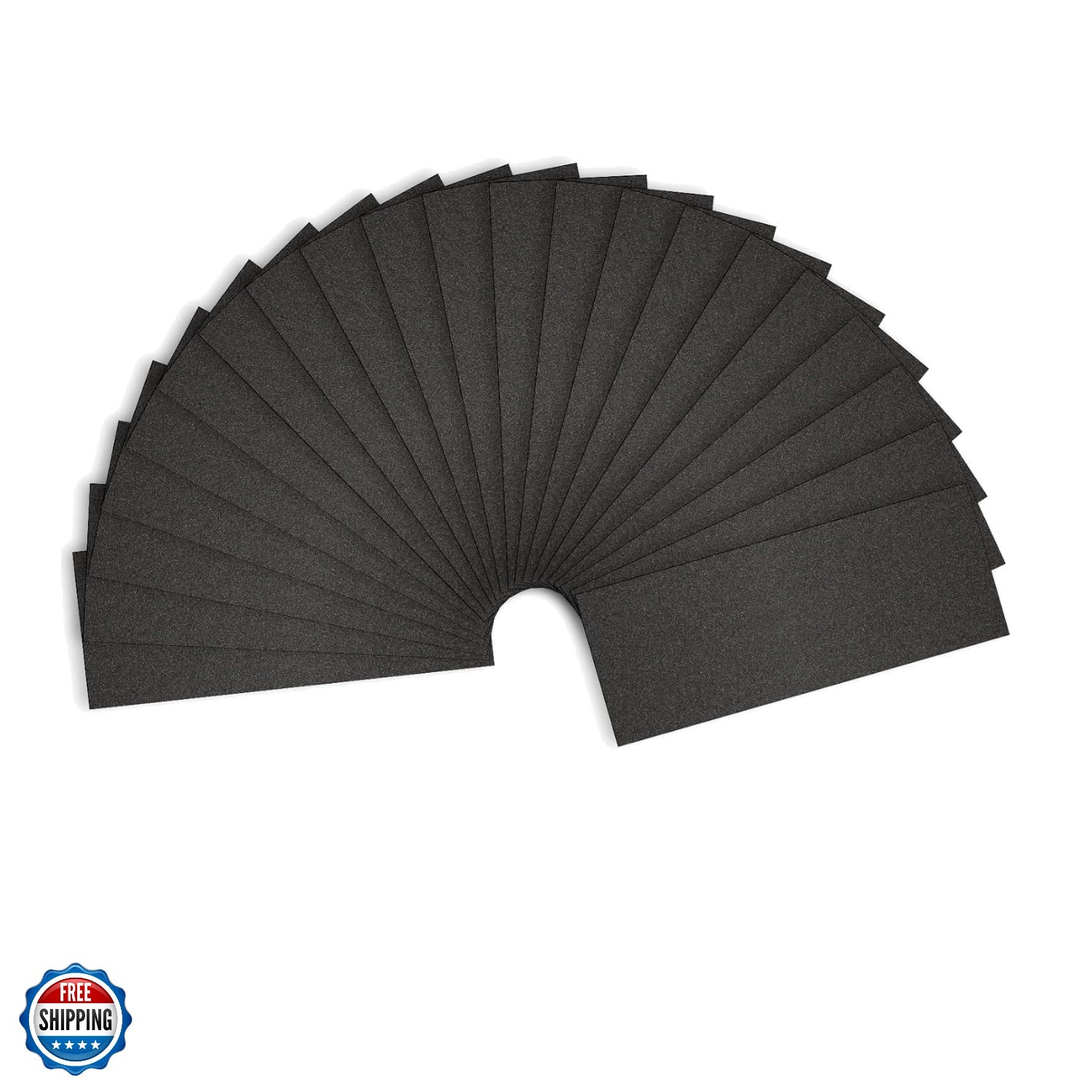 Sandpaper 150 Grit, Wet Dry Sanding Sheets 9 x 3.6 Inch for Wood Furniture Fi…