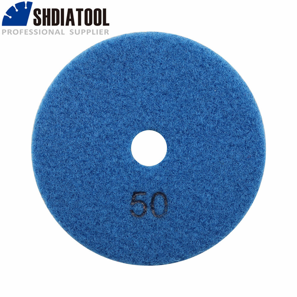 6pcs 4″ Diamond Wet Rough Grinding Discs Polishing Pads Granite Stone 100mm
