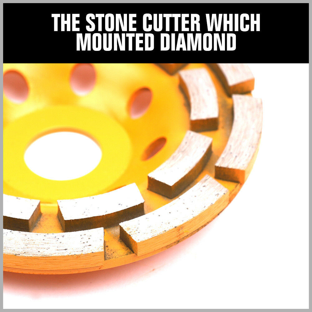 4-1/2″ Diamond Cup Grinding Wheel Double Row Concrete 18 seg Angle Grinder