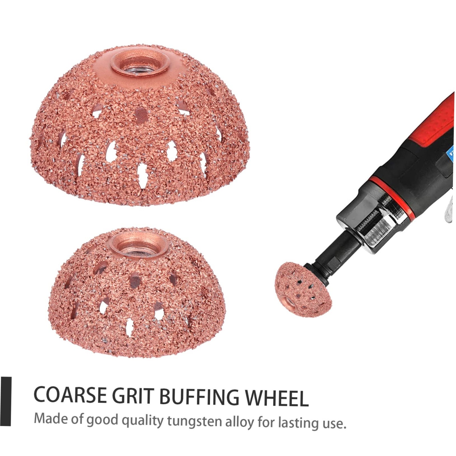 Tire Buffing Wheel 2.17 Inch Hard Tungsten Dome Buffers for Car Tire Repair a…