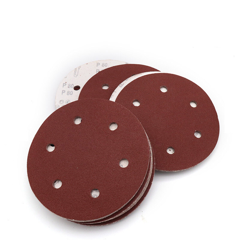 9inch Sanding Discs 40-2000 Grit Hook Loop 6-Hole Orbital Sander Paper Sandpaper
