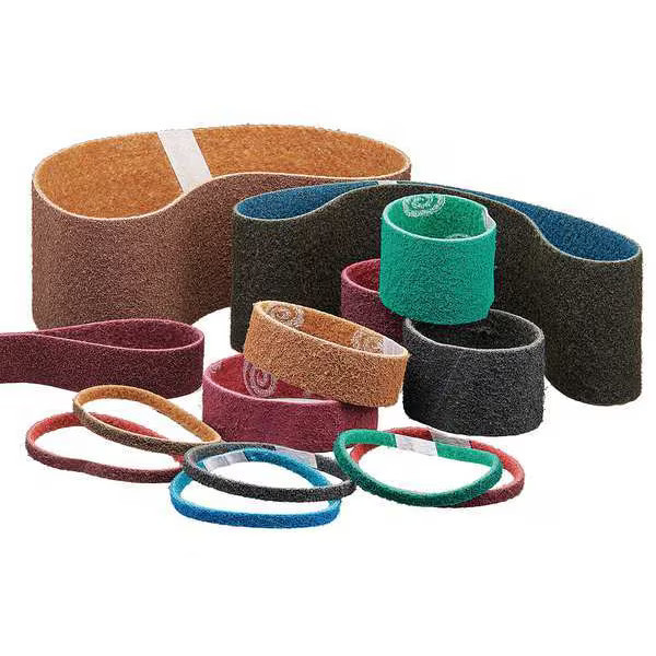 Surface-Conditioning Belt, 1 in W, 42 in L, Non-Woven, Aluminum Oxide, Not