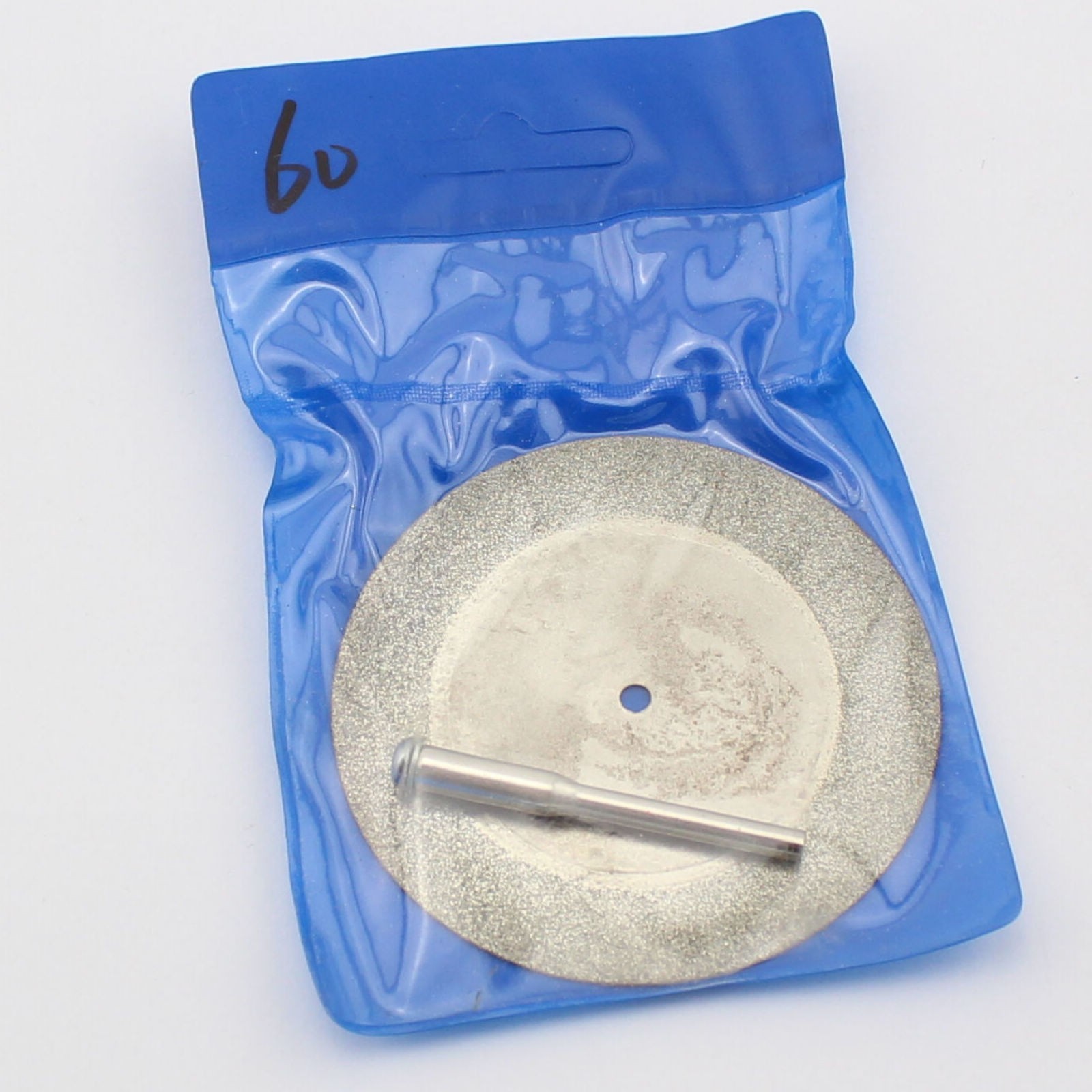 10Pcs 60mm Diamond Rotary Blade Saw Cut-off Disc Coated Cutting Wheel for Dremel