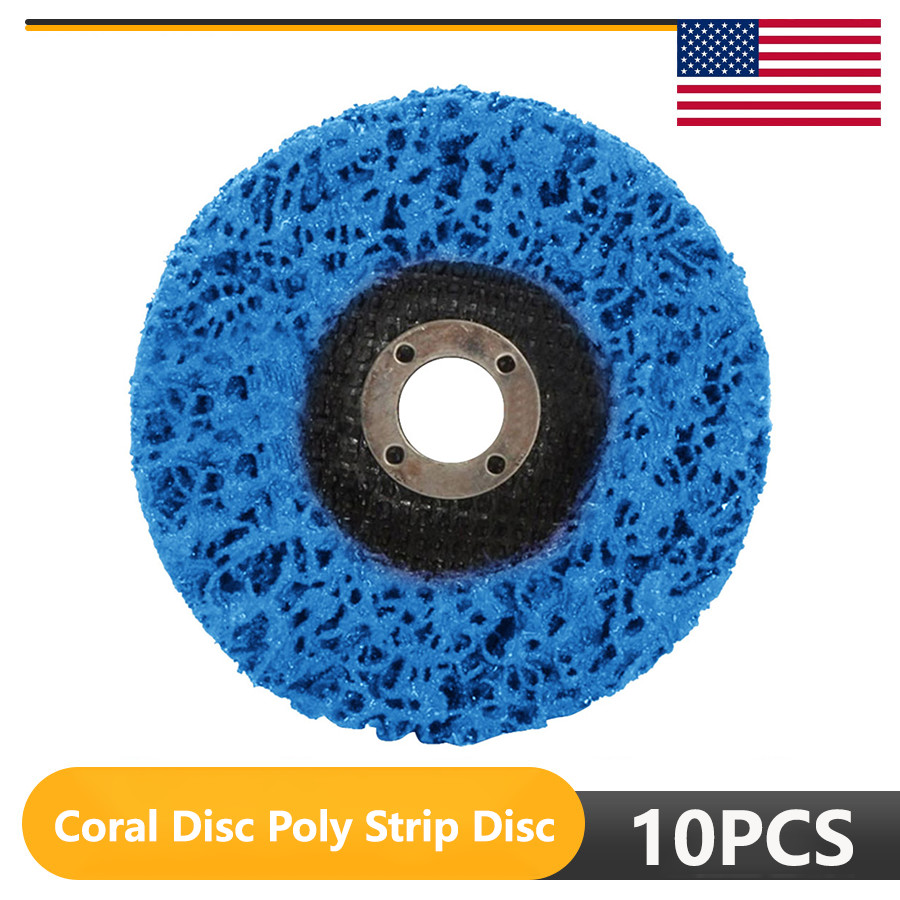 Paint Rust Remover Metal Derusting Automotive Paint Removal Polishing Wheel 10Pc