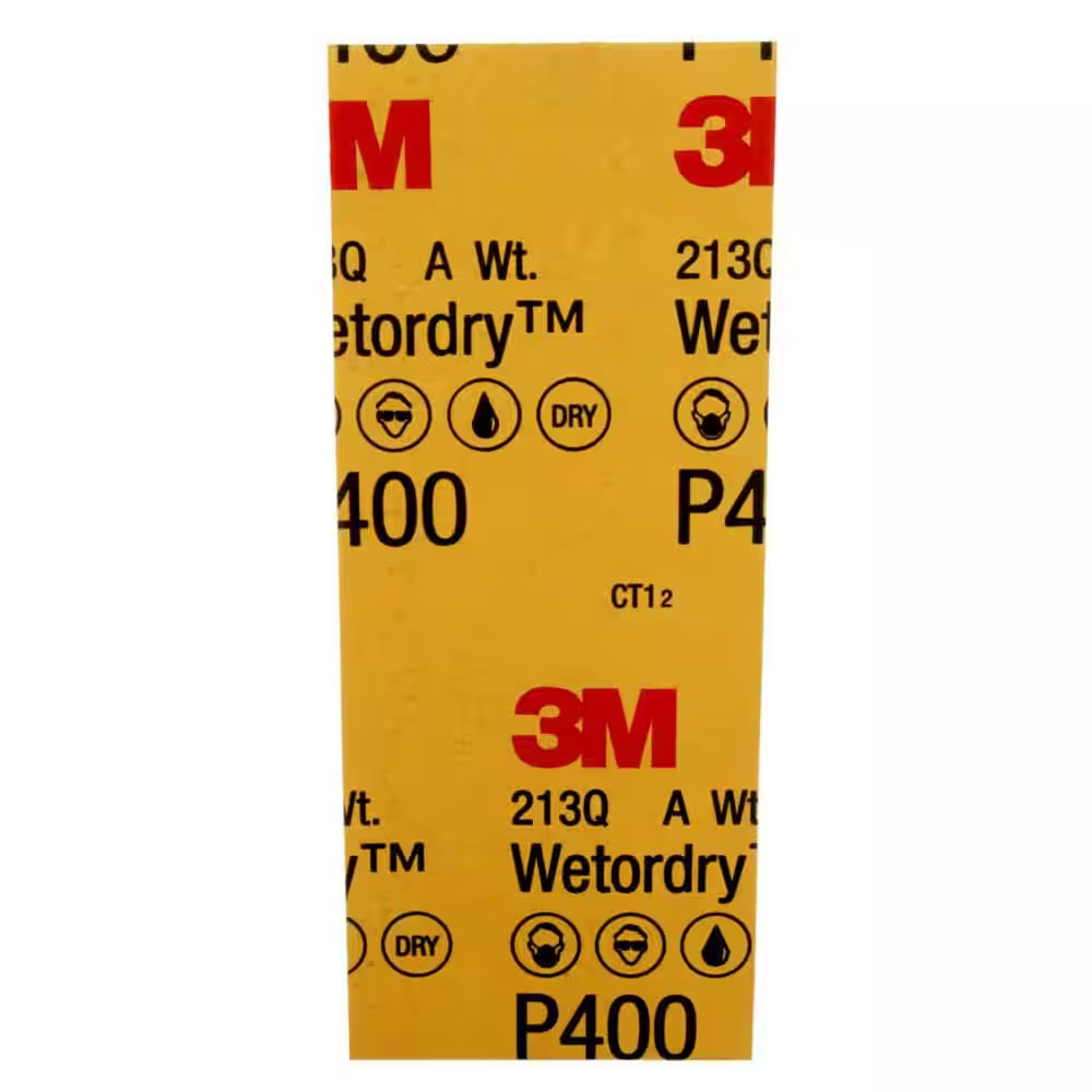 Imperial Wetordry 3.7 In. X 9 In. Super Fine 400-Grit Sheet Sandpaper (10-Pack)
