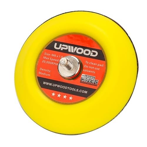 3 Inch M6 Thread Hook and Loop Backing Pad for Mini Air Sander Polisher