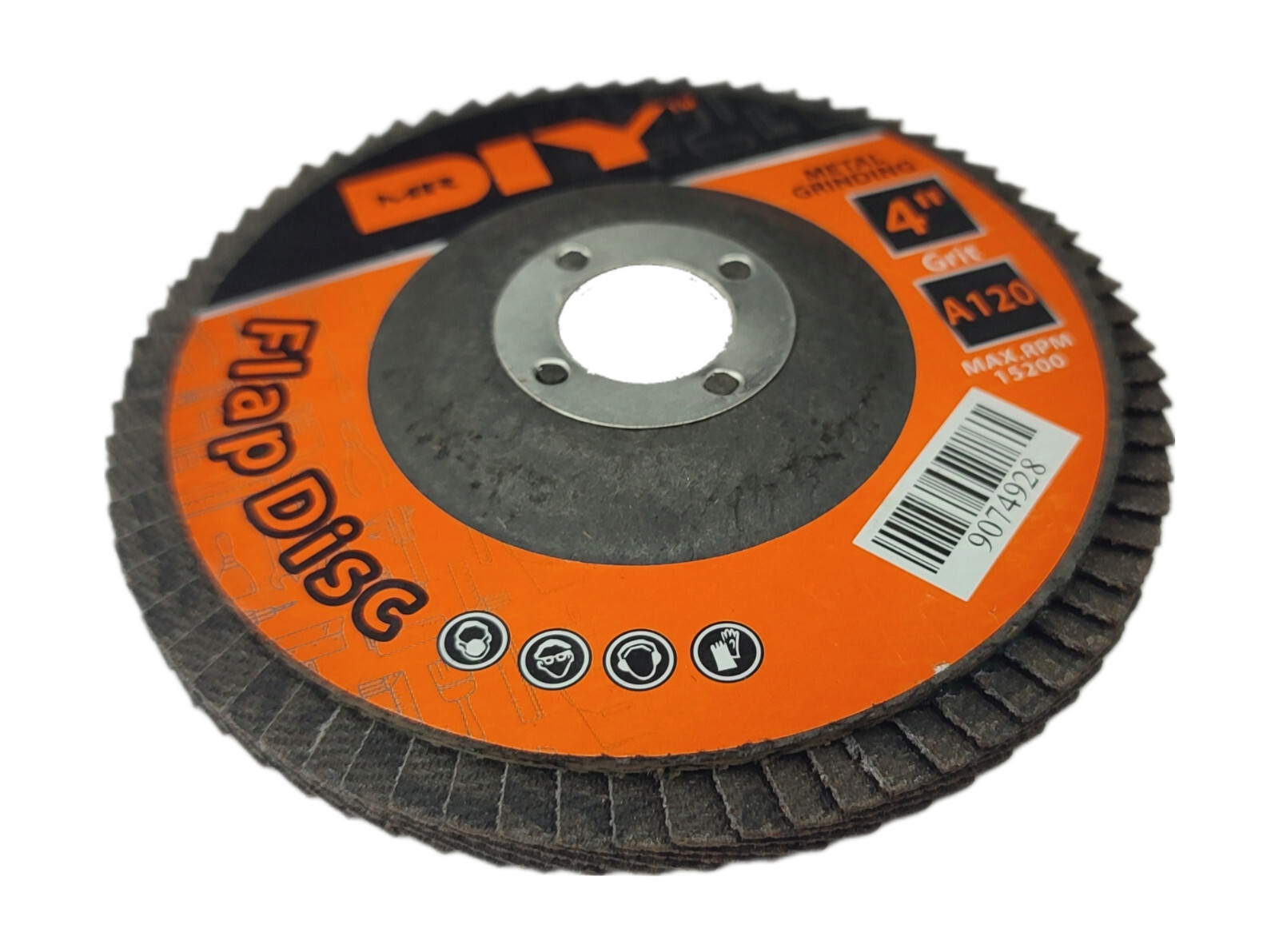 5x Flap Disc 4.0” Metal Grinding Sanding Wheel Grit A120 Max RPM 15200 Free Ship