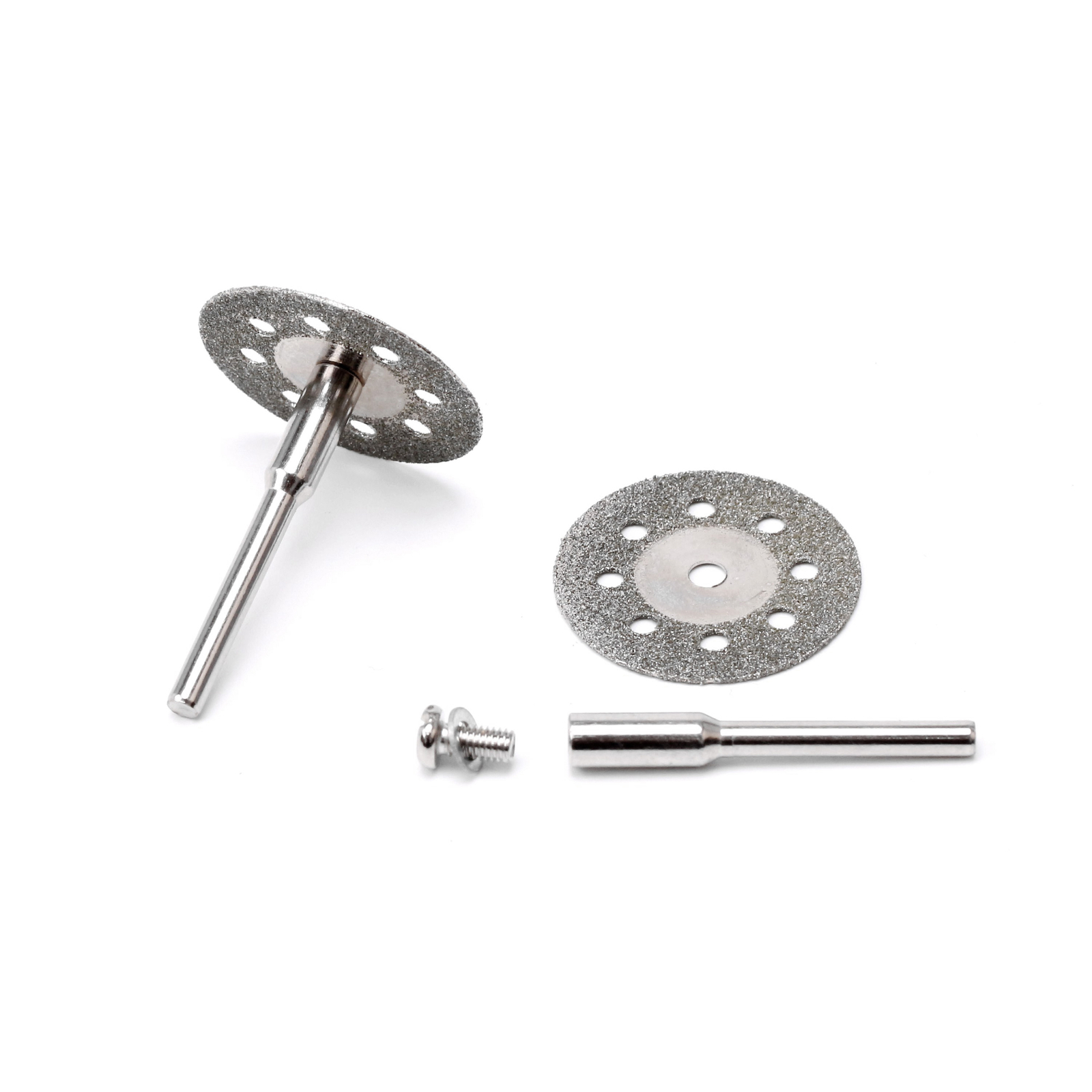 10Pcs 1″ 25mm Diamond Cut-off Discs for Dremel Rotary Tool 1/8″ Glass Stone