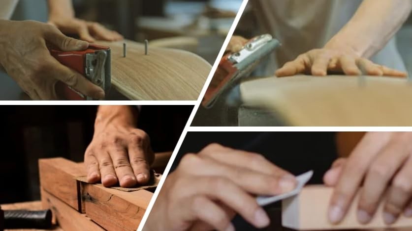 12pcs Wet Dry Sandpaper Grit 800 1200 1500 2000 3000 5000 Wood Metal Polishing
