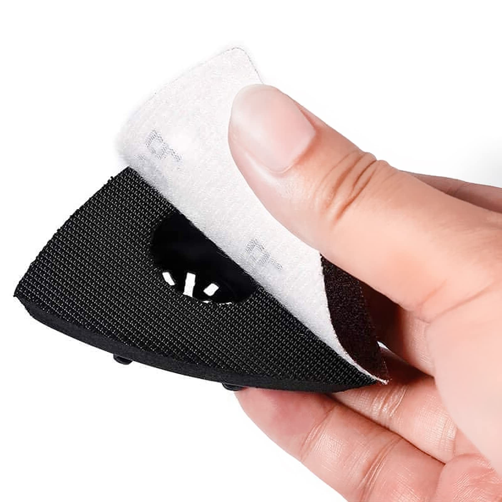 20Pcs 60 Grit 80mm Triangular Multitool Sandpaper Wood Sanding Paper Fit 3-1/…