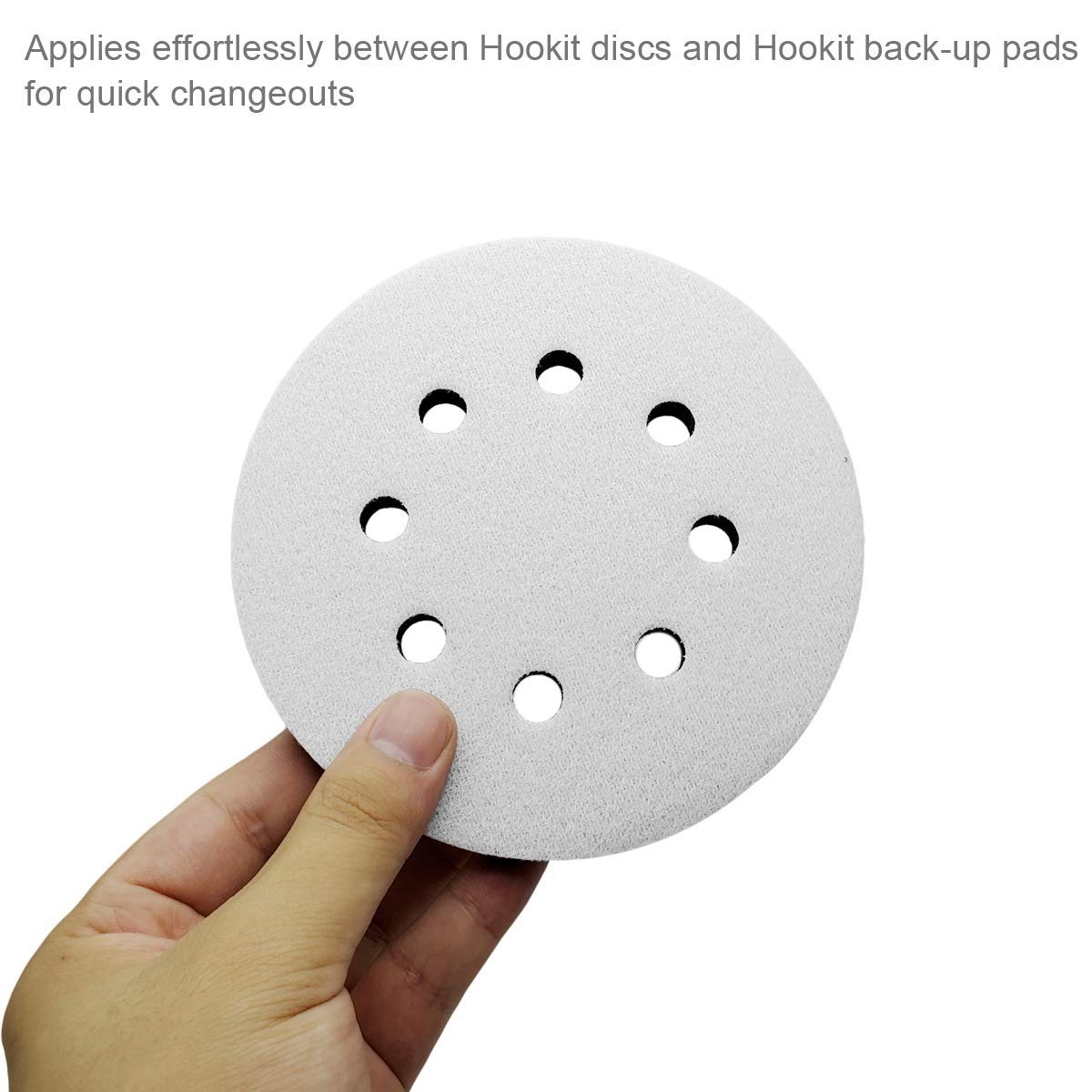 Professional Quality 5″ Sander Foam Pads – 2 Pack for Ultimate Dust Control