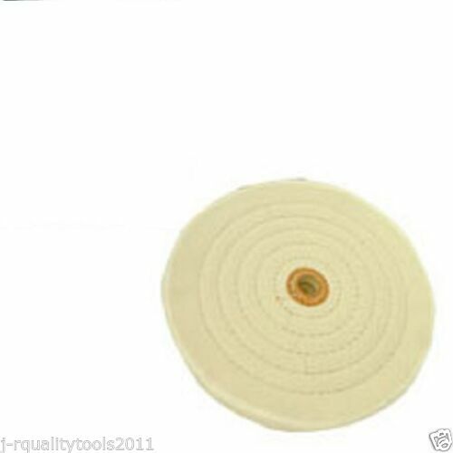 8″ Buffing Pad w/ 5/8″in Arbor Hole for Bench Grinder Buffs Polishes Cotton