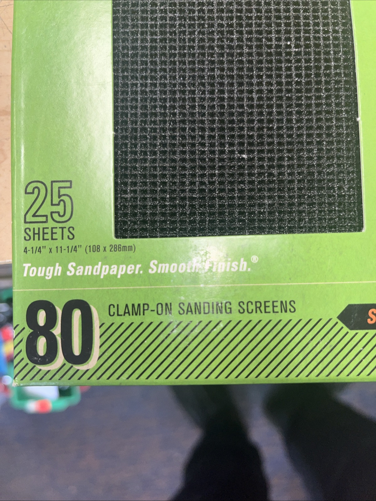 Gator Drywall Sandpaper 25 Sheets each 4.25″ W x 11.25″ L 80-Grit