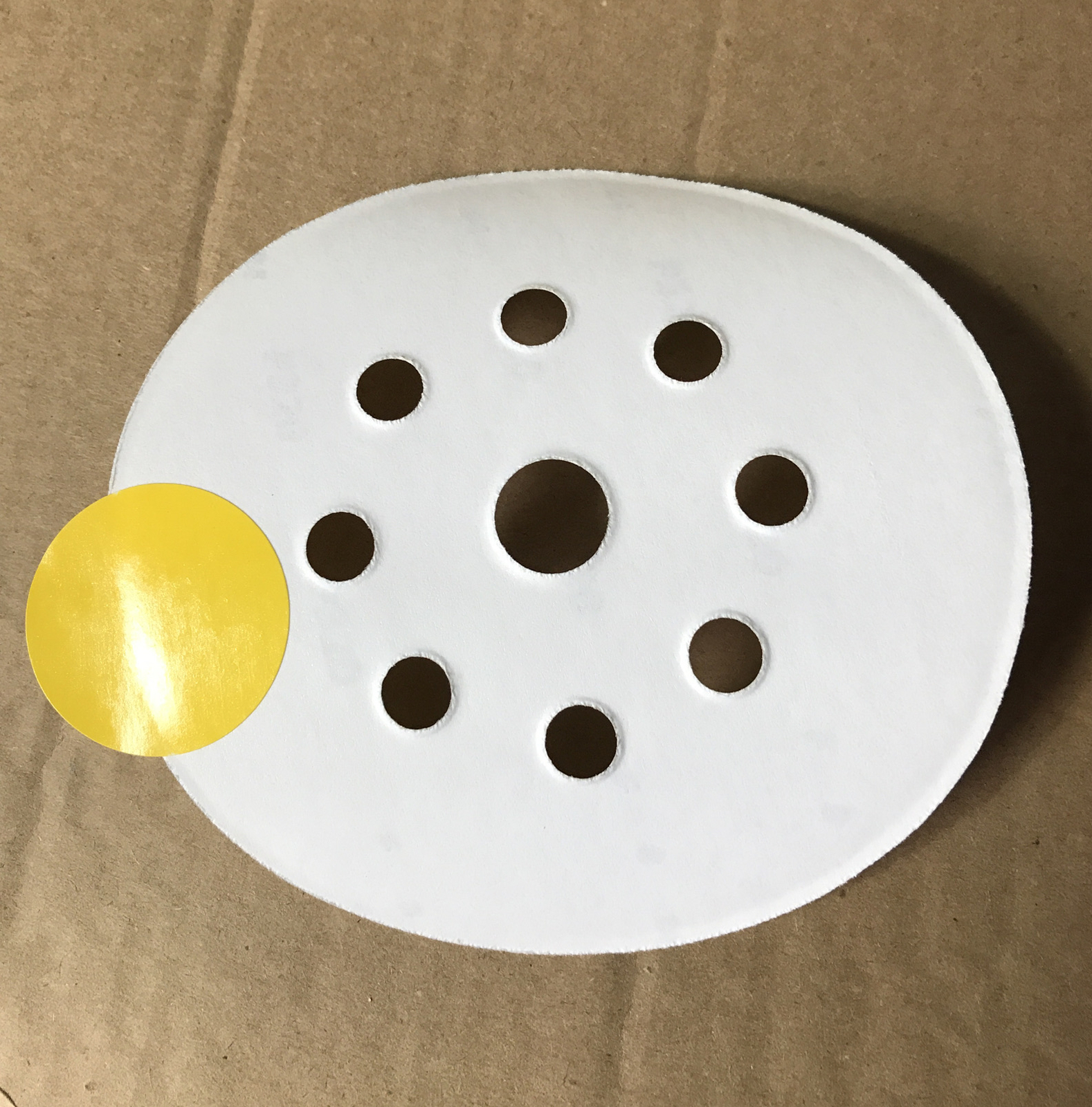 NEW Sia Blue Line 5″ sanding disc, P 320 grit, 100 discs peal and stick 9 hole