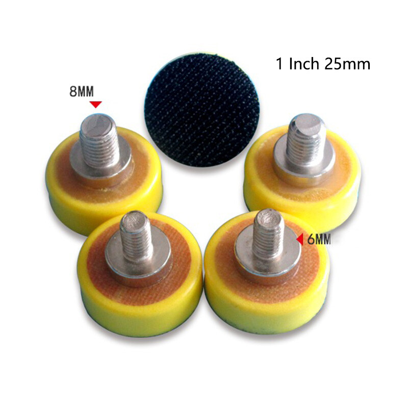 1″ – 6″ Hook Loop Sanding Polishing Backing Disc Pad M6 M8 Thread for Air Sander