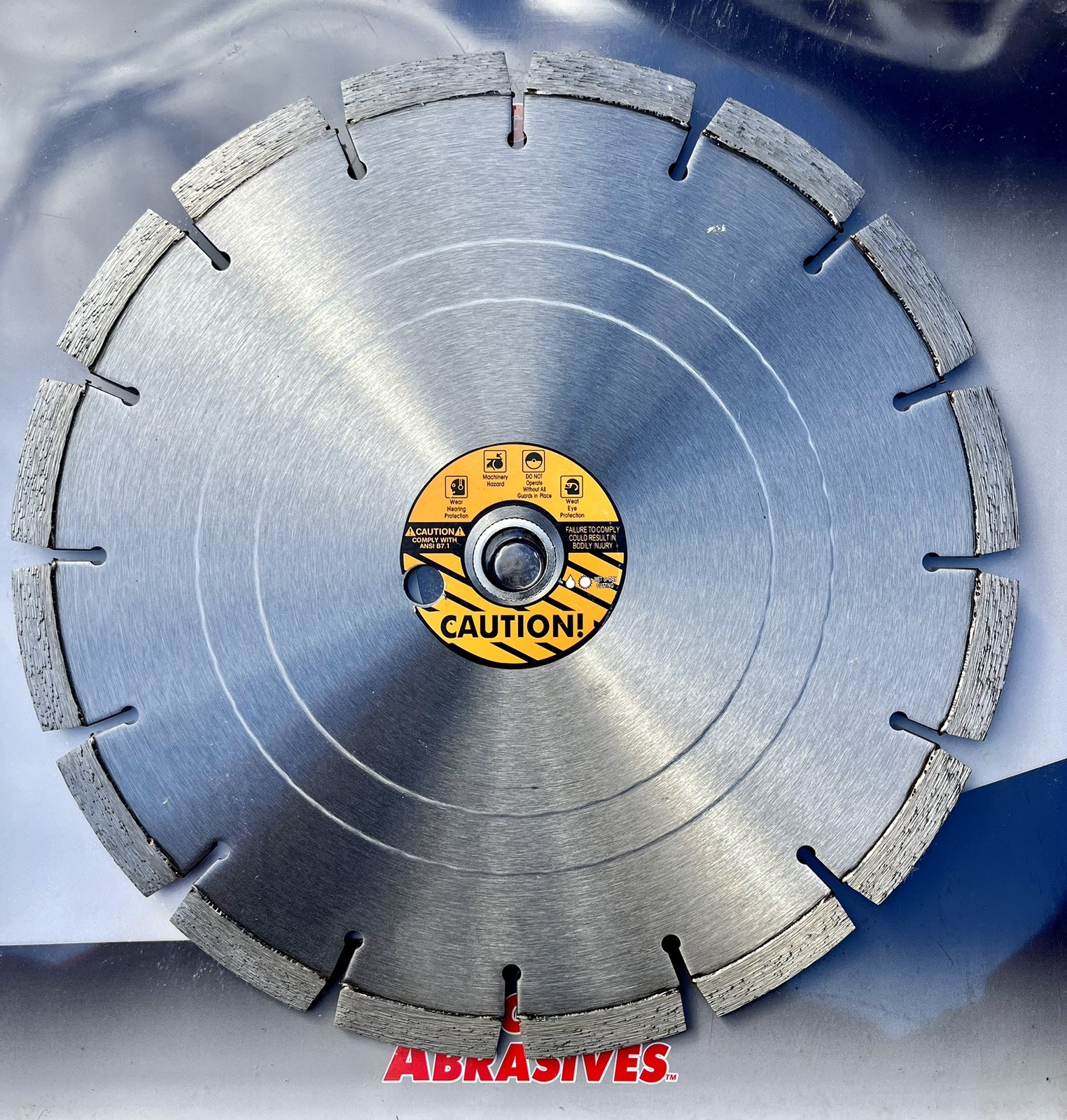 Virginia Abrasives GP Diamond Concrete Blade 12″ x 1/8″ x 20mm Arbor, 425-03095