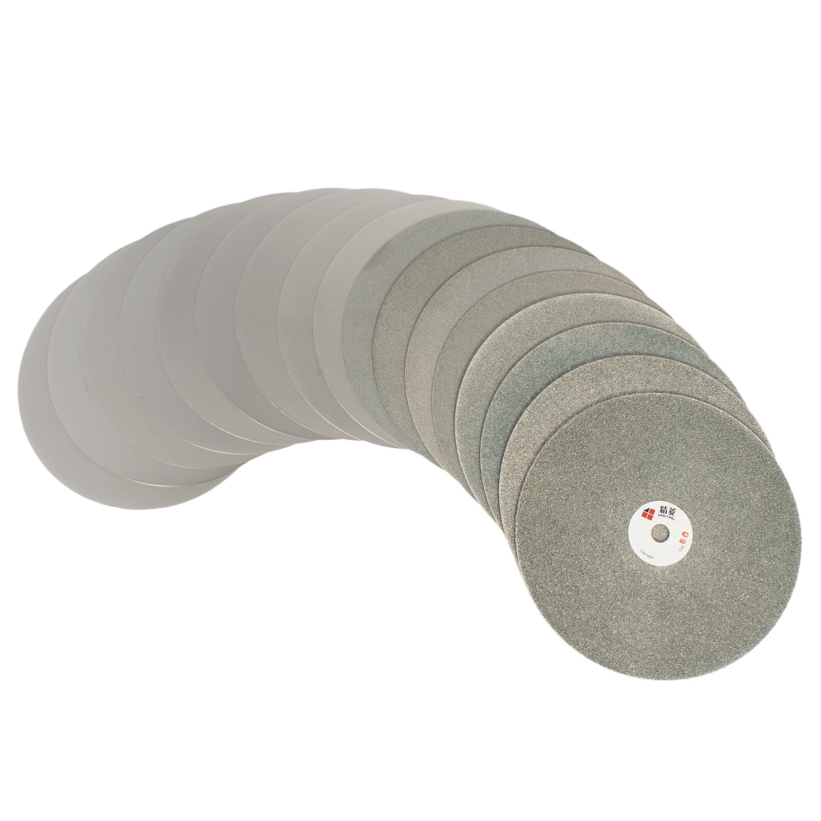 8″ inch Diamond Coated Flat Lap Disk Grinding Disc Abrasive Wheels Grit 60-3000