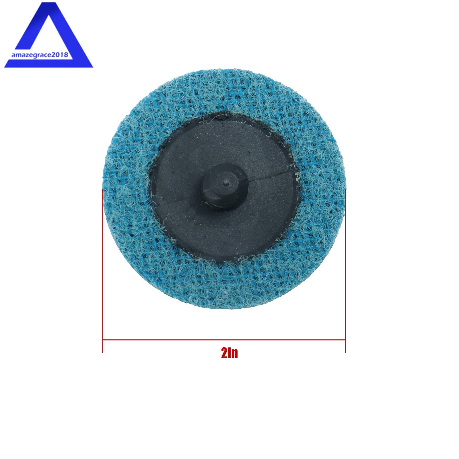 25PCS 2 inch Fine Surface Conditioning Twist lock Die Grinder Sanding Discs Pads