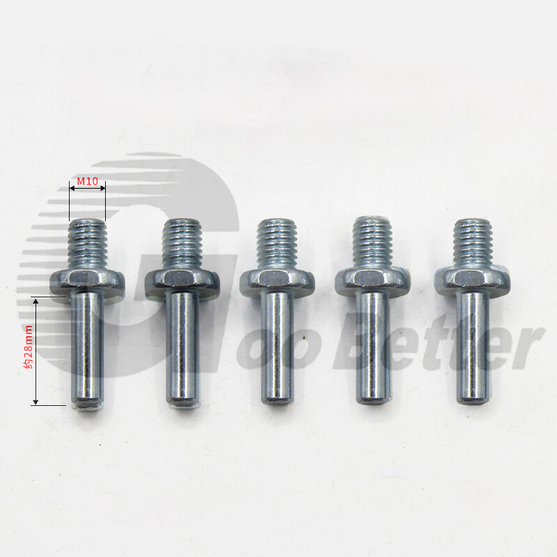 Sanding Disc Backing Pad Drill Adapter M10 M14 Thread to 10mm Power Drill Chuck
