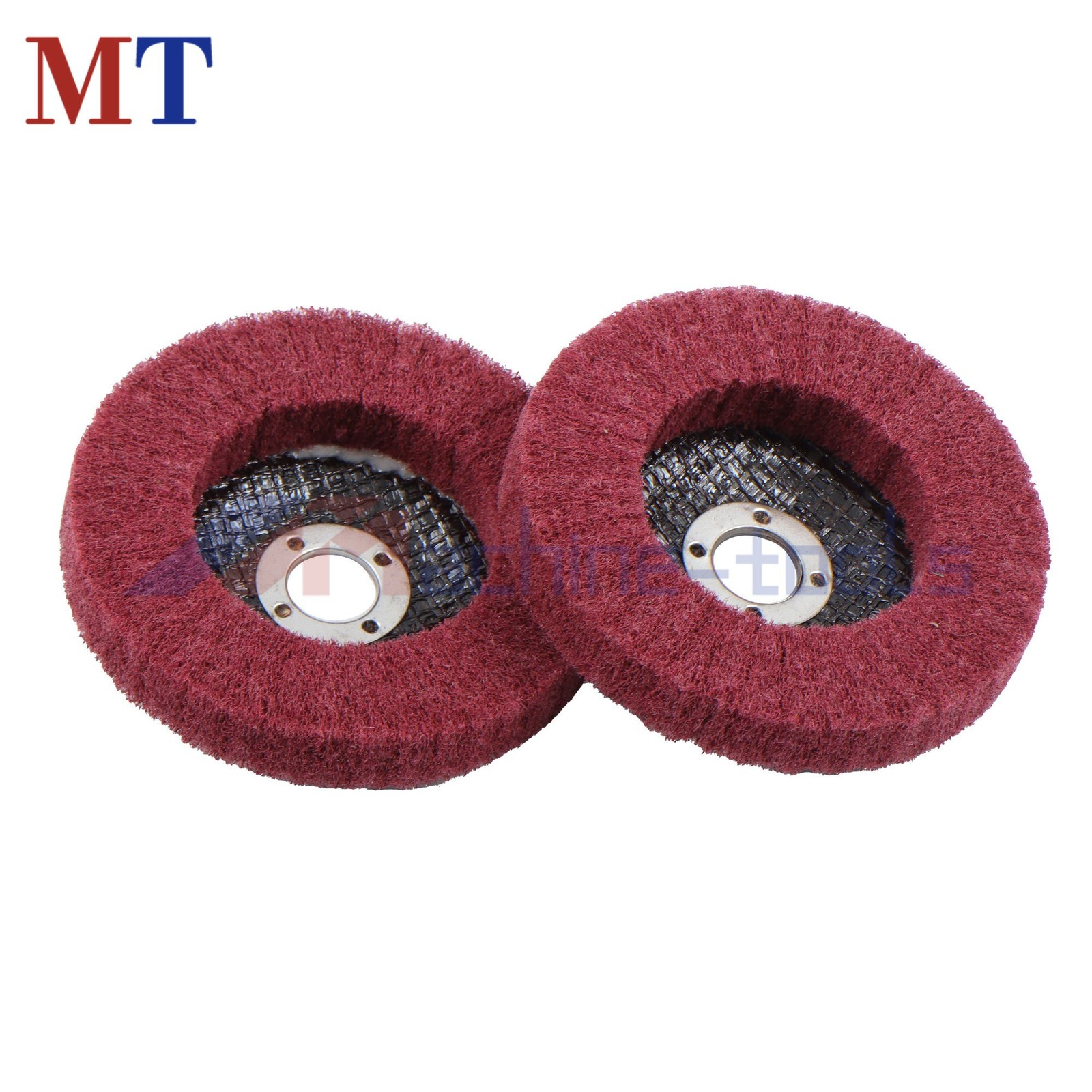 10 Pcs 180 & 320 Grit 4 Inch Scour Flap Discs Scouring Pad Polishing Wheel