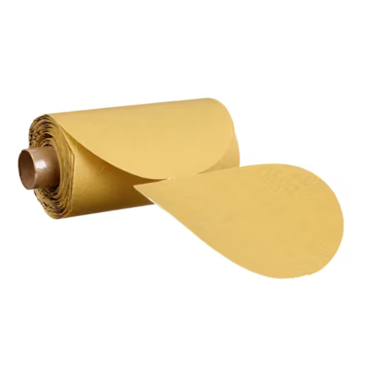 5″ 240 grit Stikit Paper Disc Roll 236U, P240 C-weight, NH, 3M 55546 100 Discs