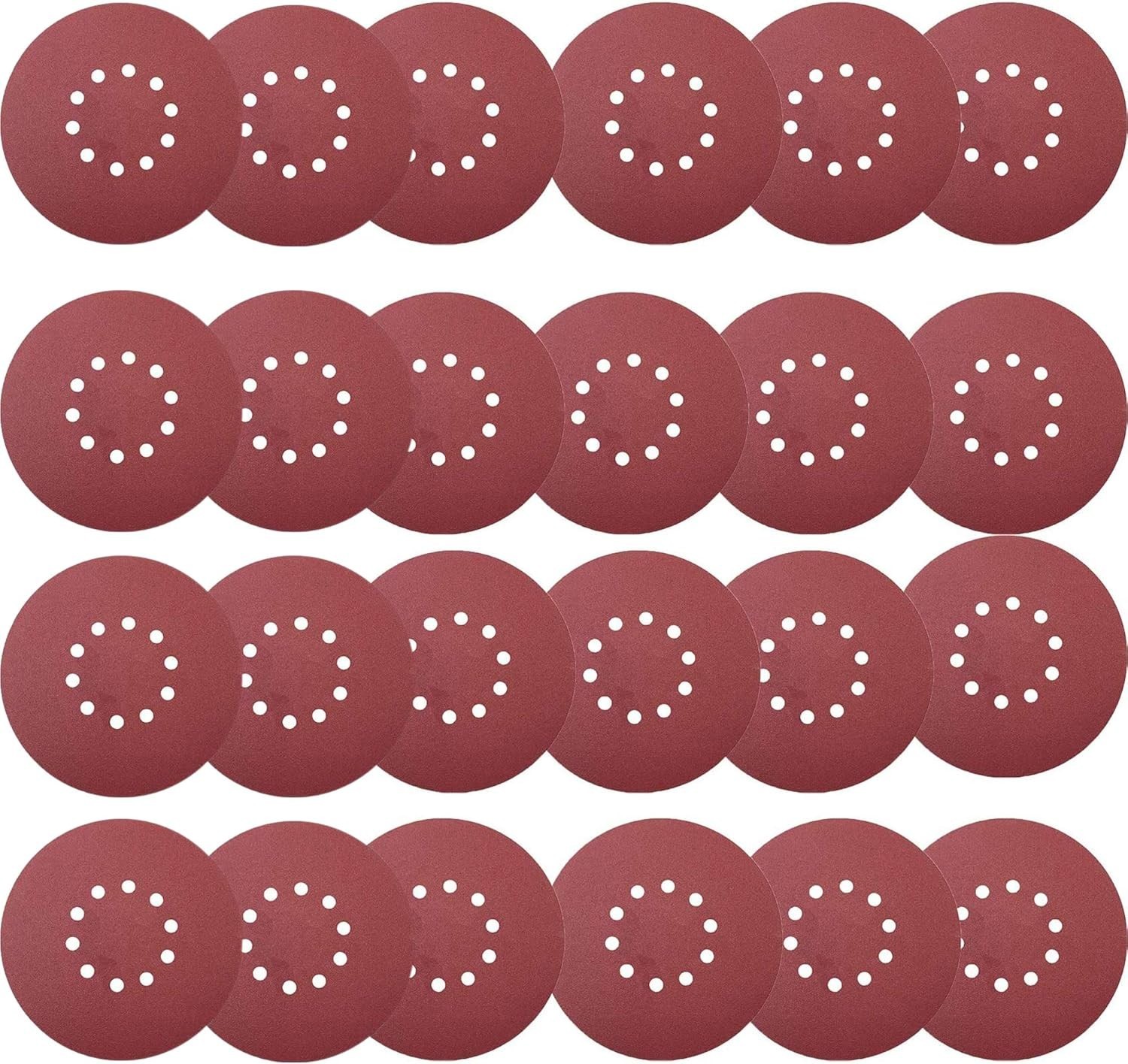 50 PCS 9-Inch 10-Hole Hook-and-Loop Sanding Discs for Drywall Sander -10 Pack…