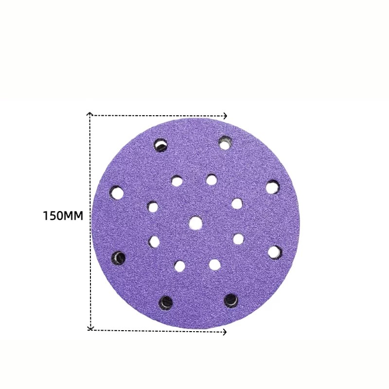 Ceramic Grain Sanding Discs Round/Square 40-800 Grit For Metal Wood Polishing
