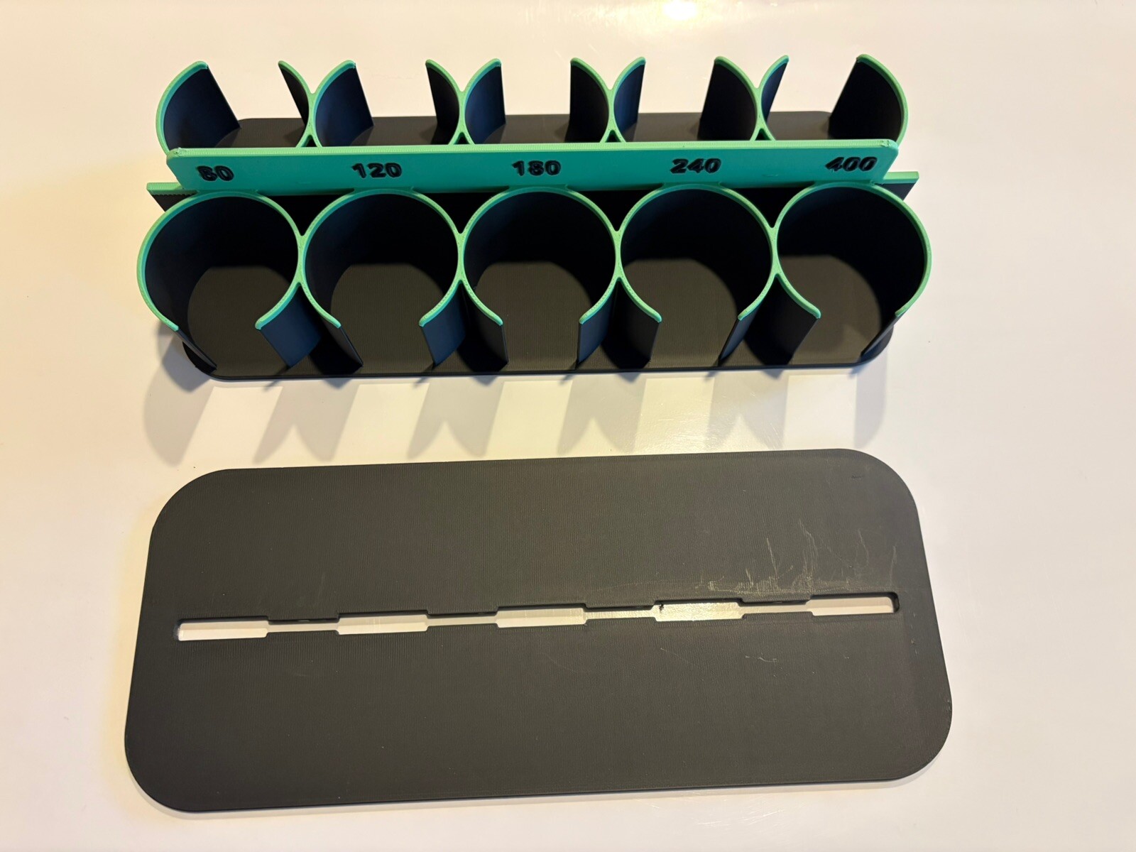 2” Sanding discs hook and loop style organizer, Sand Paper Discs not included